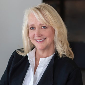 Portrait of Julie Bernauer, Broker + Principal.