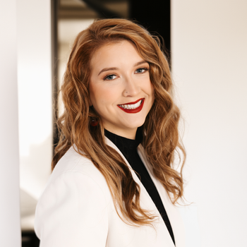 Portrait of Kylee Romack, Broker.