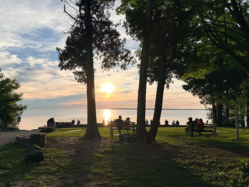 Fish Creek Sunset at Sunset Beach