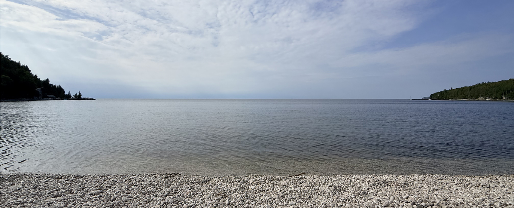 Pebble Beach in Door County Wisconsin