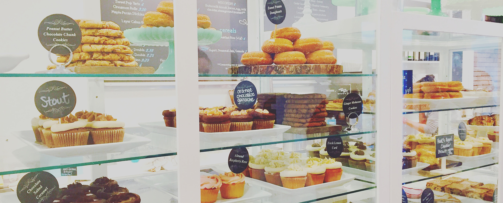 Cozy sweet treat from Bloom Bake Shop in Madison, Wisconsin