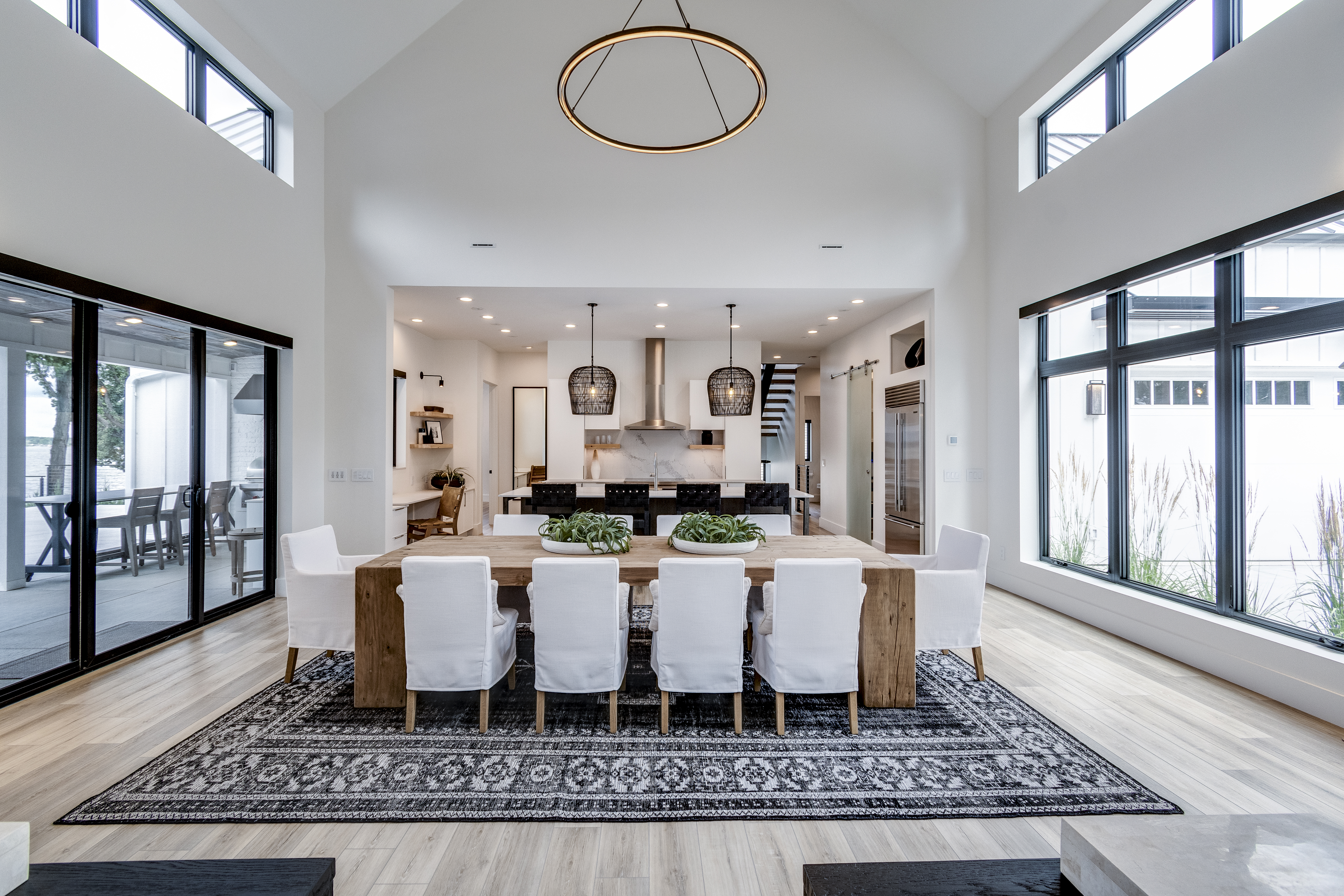 Dining Room and Kitchen Interior