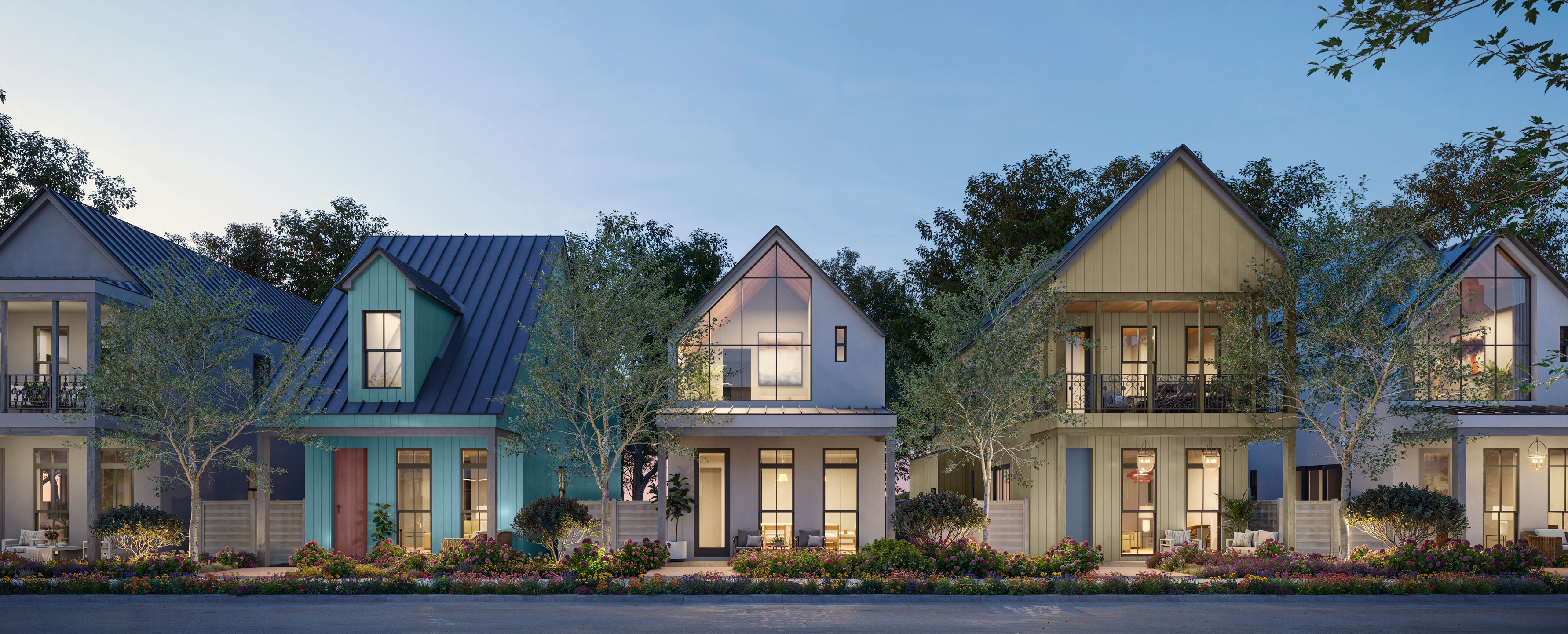 Renderings of Belle Farm development in Middleton Wisconsin