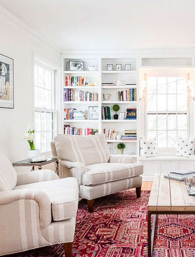 Interior shot of a family playing in a living room