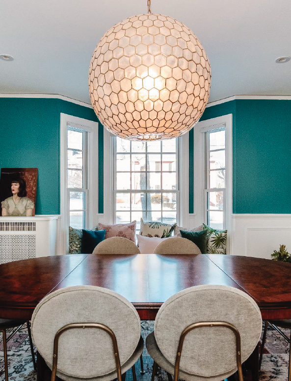 Exterior shot of a home